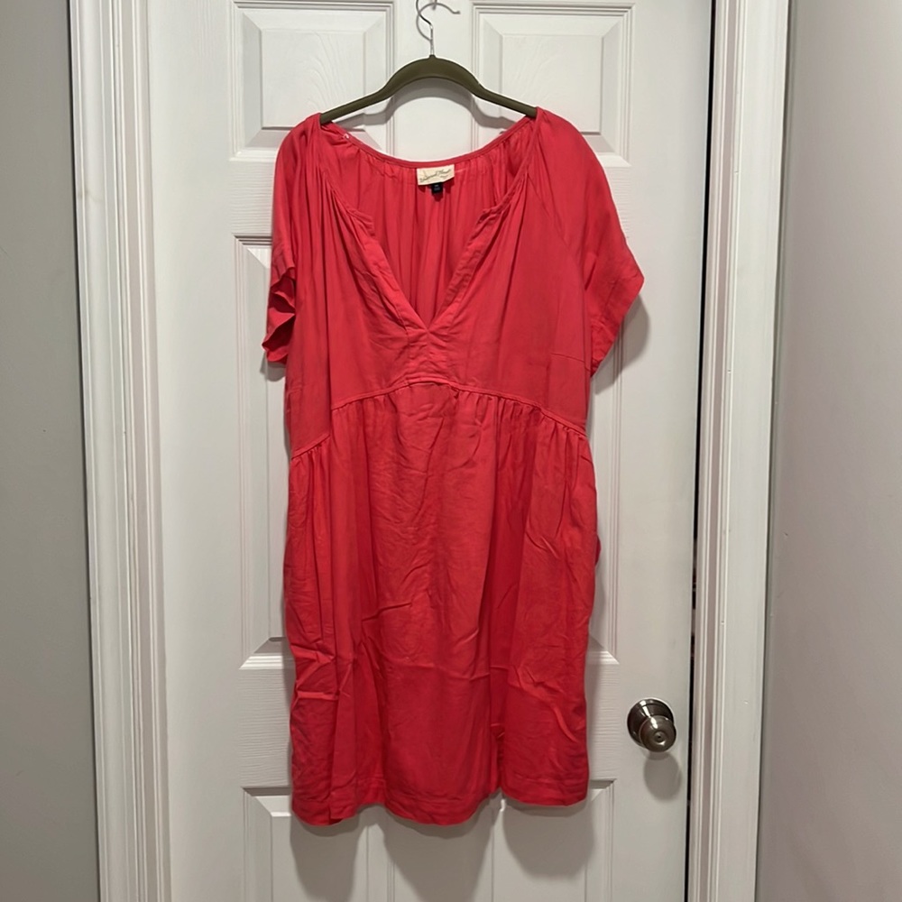 Universal Thread Linen Mini Shift Dress - Picture 3 of 5